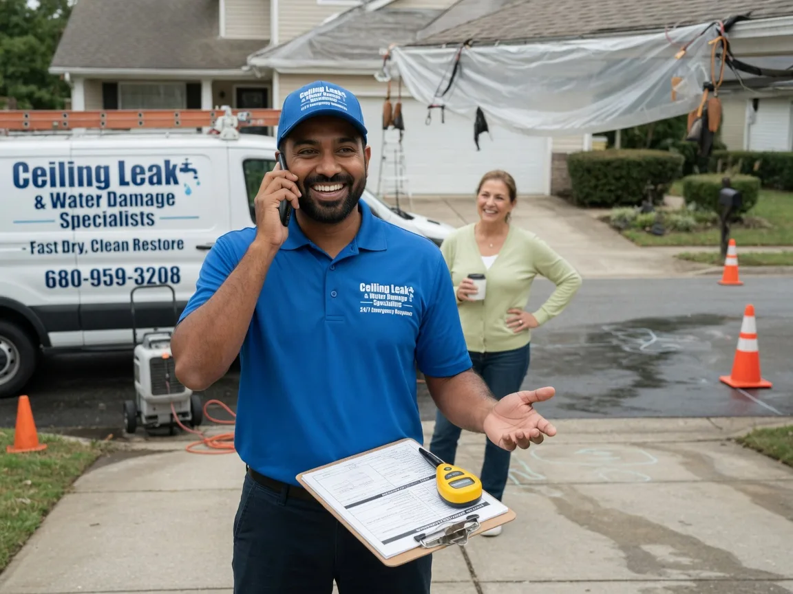 Ceiling Leak Cleanup Patrick, SC FAQs
